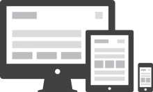 Computer - smartphone - tablet - vector
